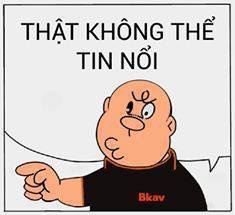 Anh comment che that khong the tin noi