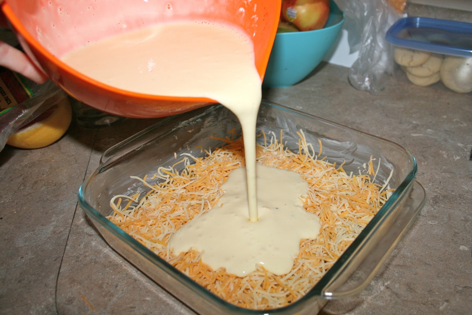 Bake a holic Green Chili and Egg Bake