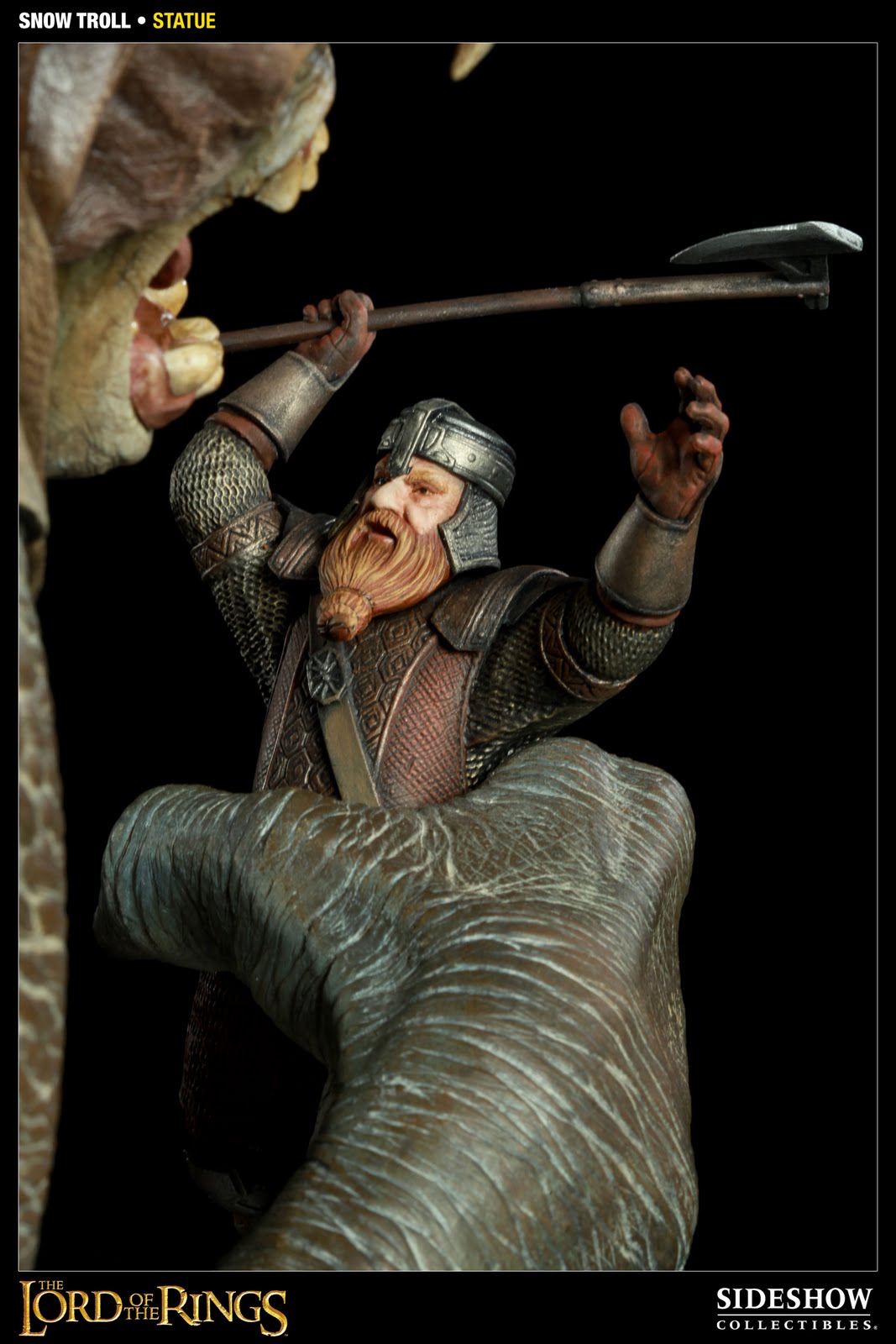 the lord of the rings war in the north troll statue the lord of the rings war in the north troll statue