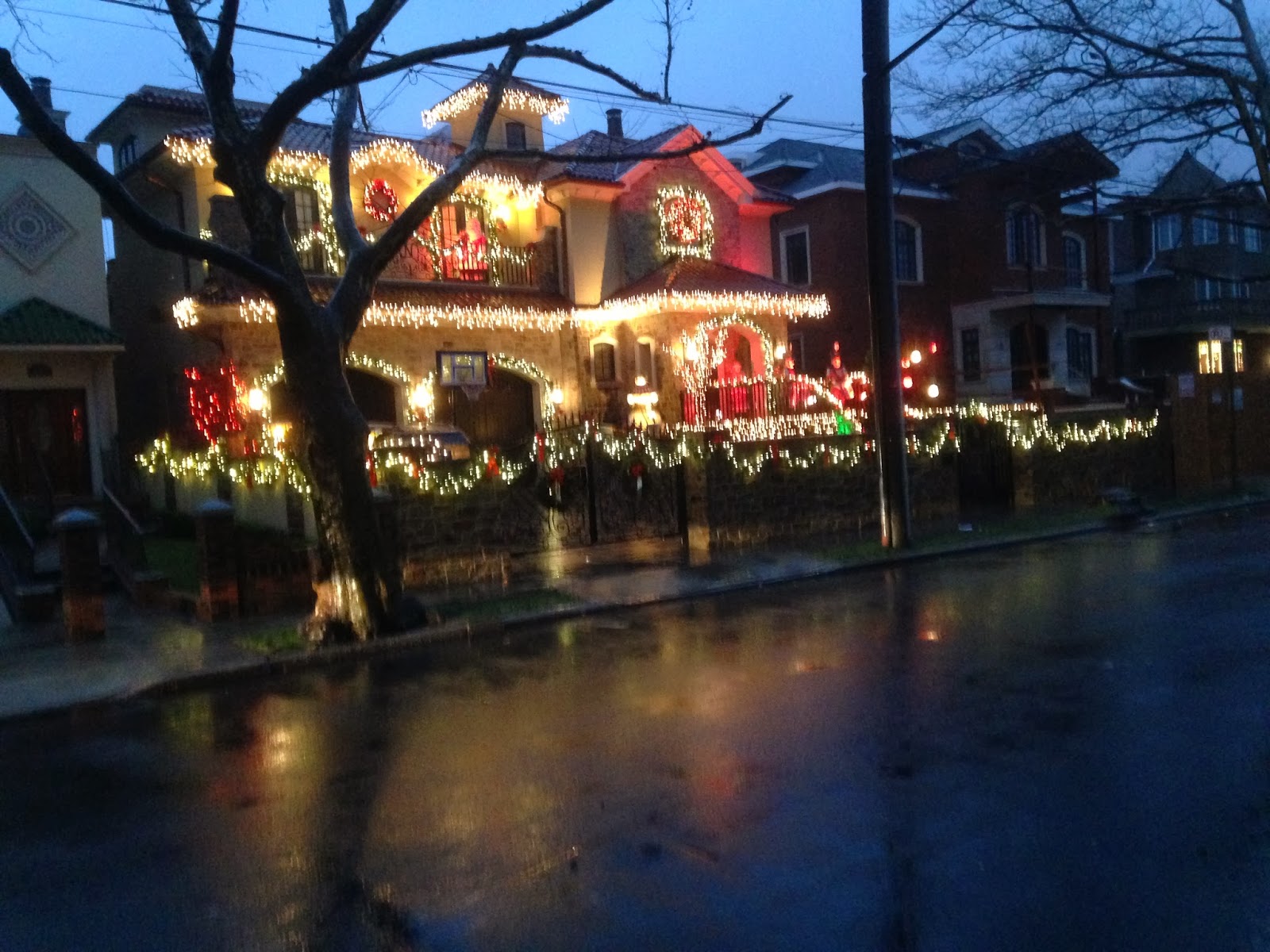 travels "Dyker Lights," Dyker Heights,Brooklyn, New York, New York