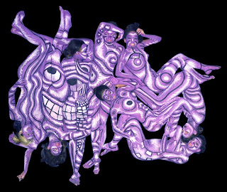 Artistic Female Body Painting