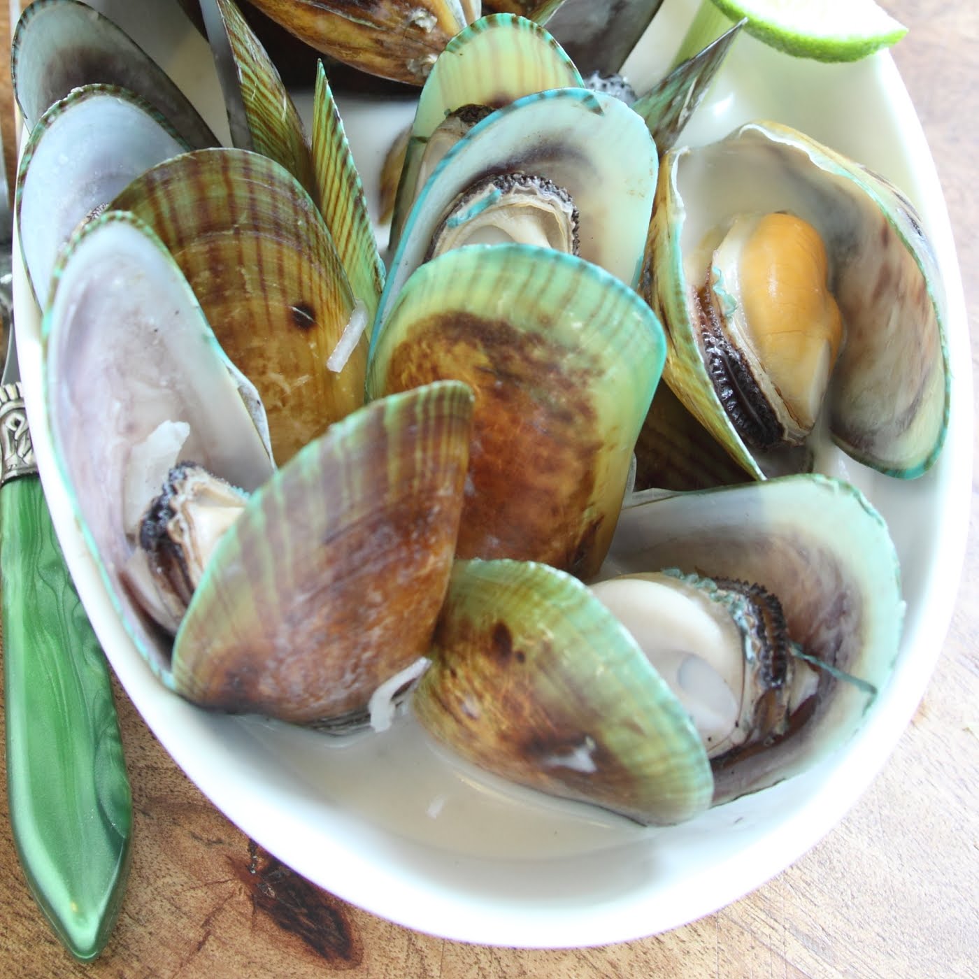 ShowFood Chef Mussels in Coconut Milk and Lime Simple Saturday
