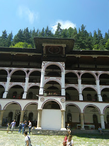 A view of Rila Monastery