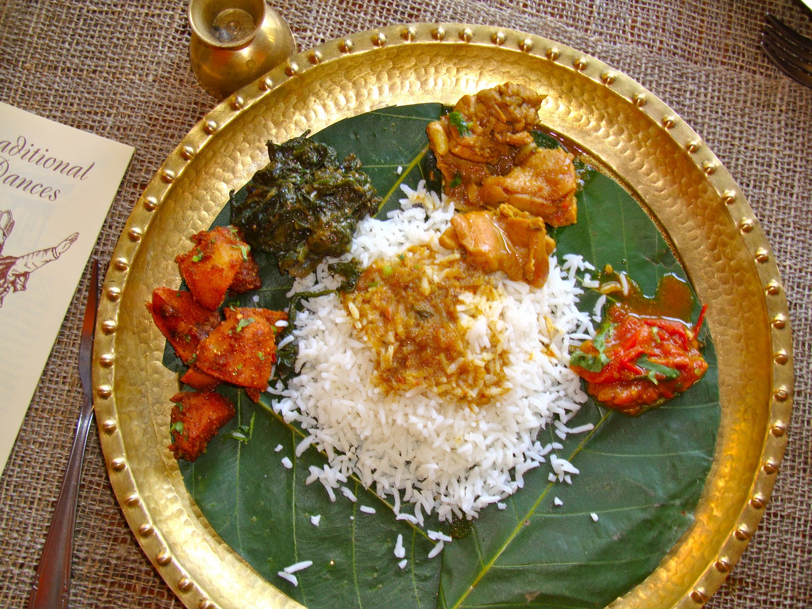 Taste of Nepal Leaf Plates of Nepal (Tapari, Duna, Bota)