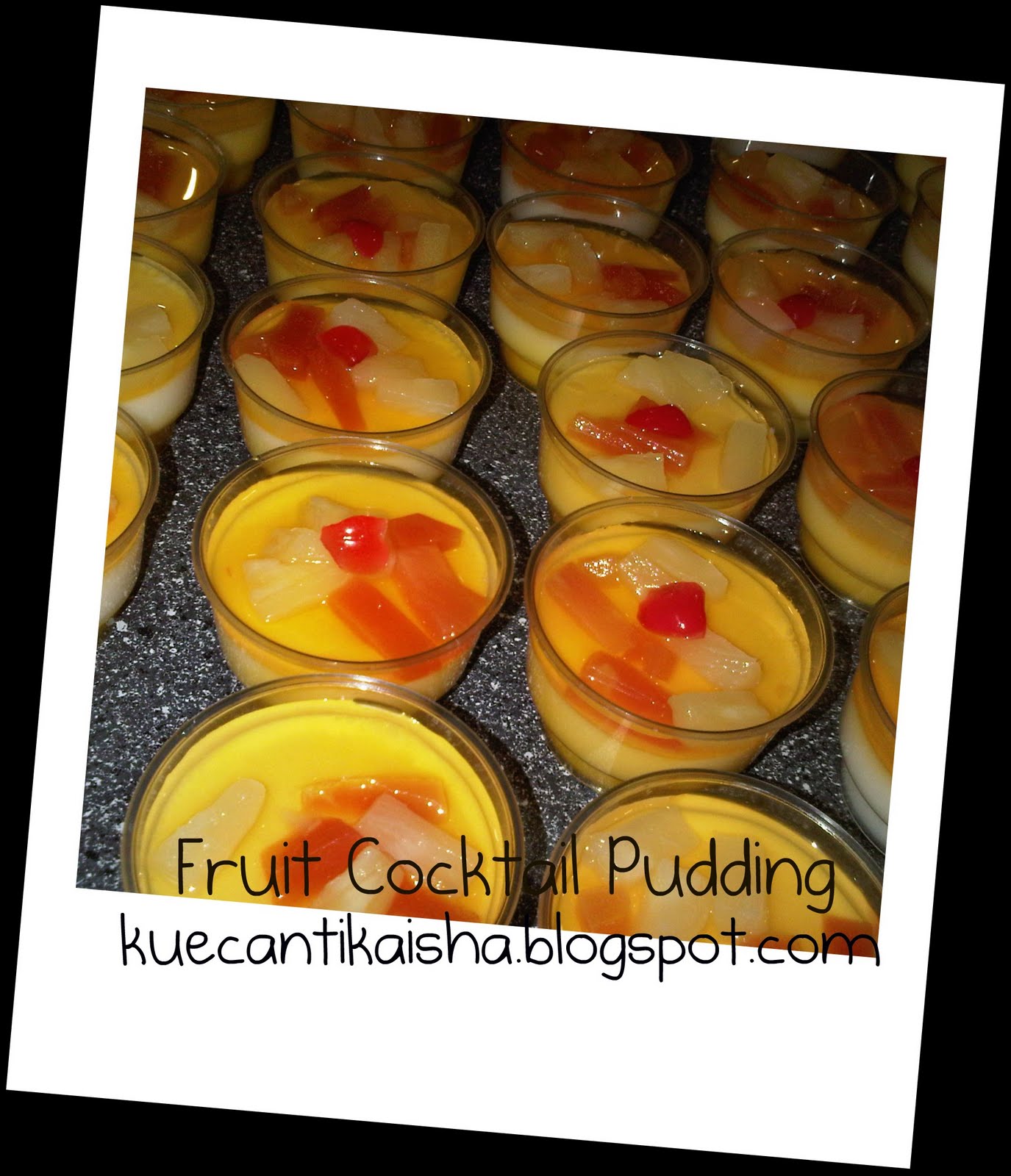 Kue Cantik Aisha Fruit Cocktail Pudding