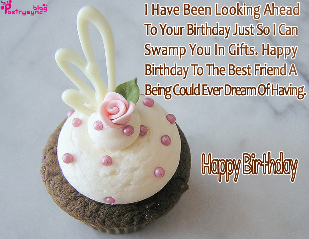 Happy Birthday Cake Images with Birthday Quotes for Best Friend ...