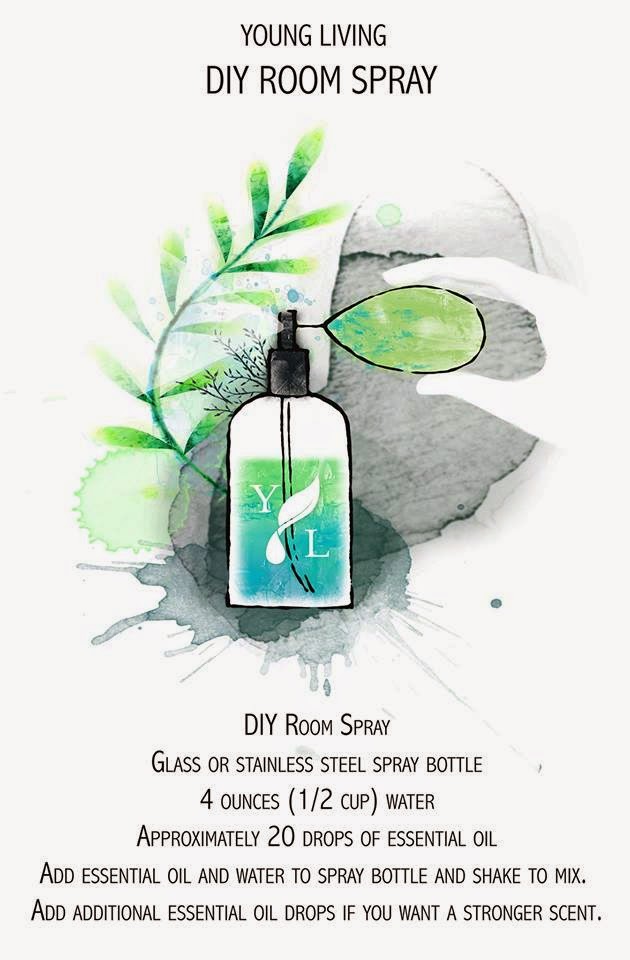 Gifted Guidance Essential Oils DIY Room Spray with Young Living