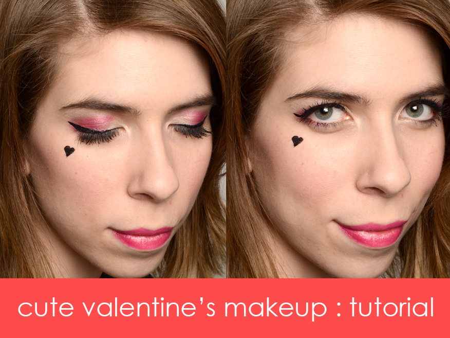 Bisous Darling Cute Valentine's Day Makeup Tutorial