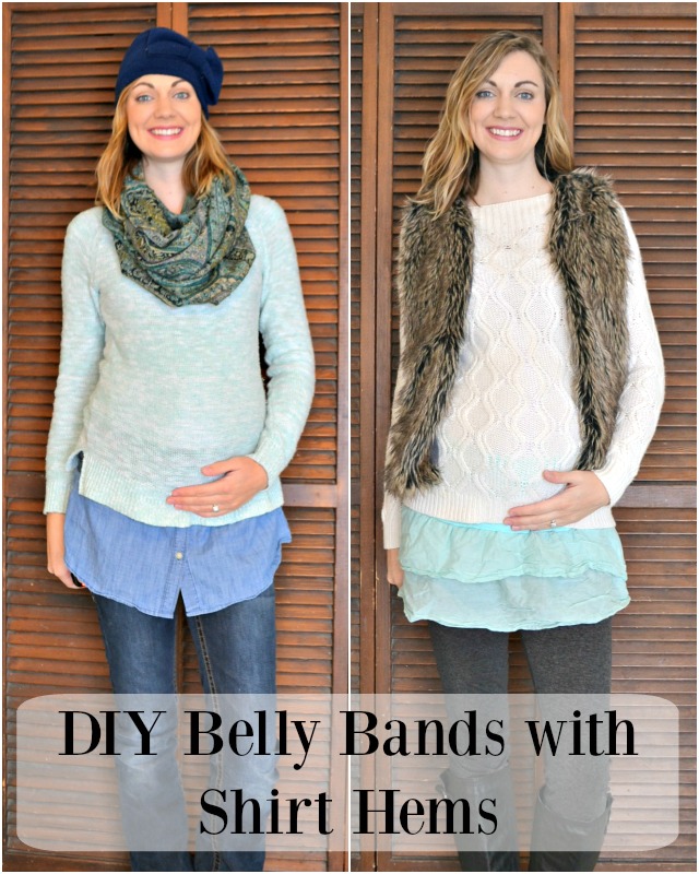 Me Made DIY Belly Band with Shirt Hems • Heather Handmade