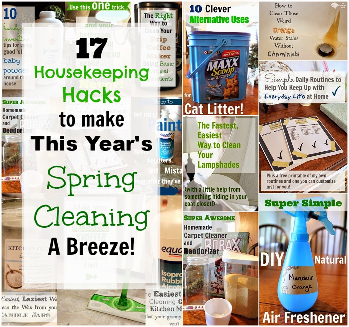 17 Housekeeping Hacks to Make This Year's Spring Cleaning a Breeze