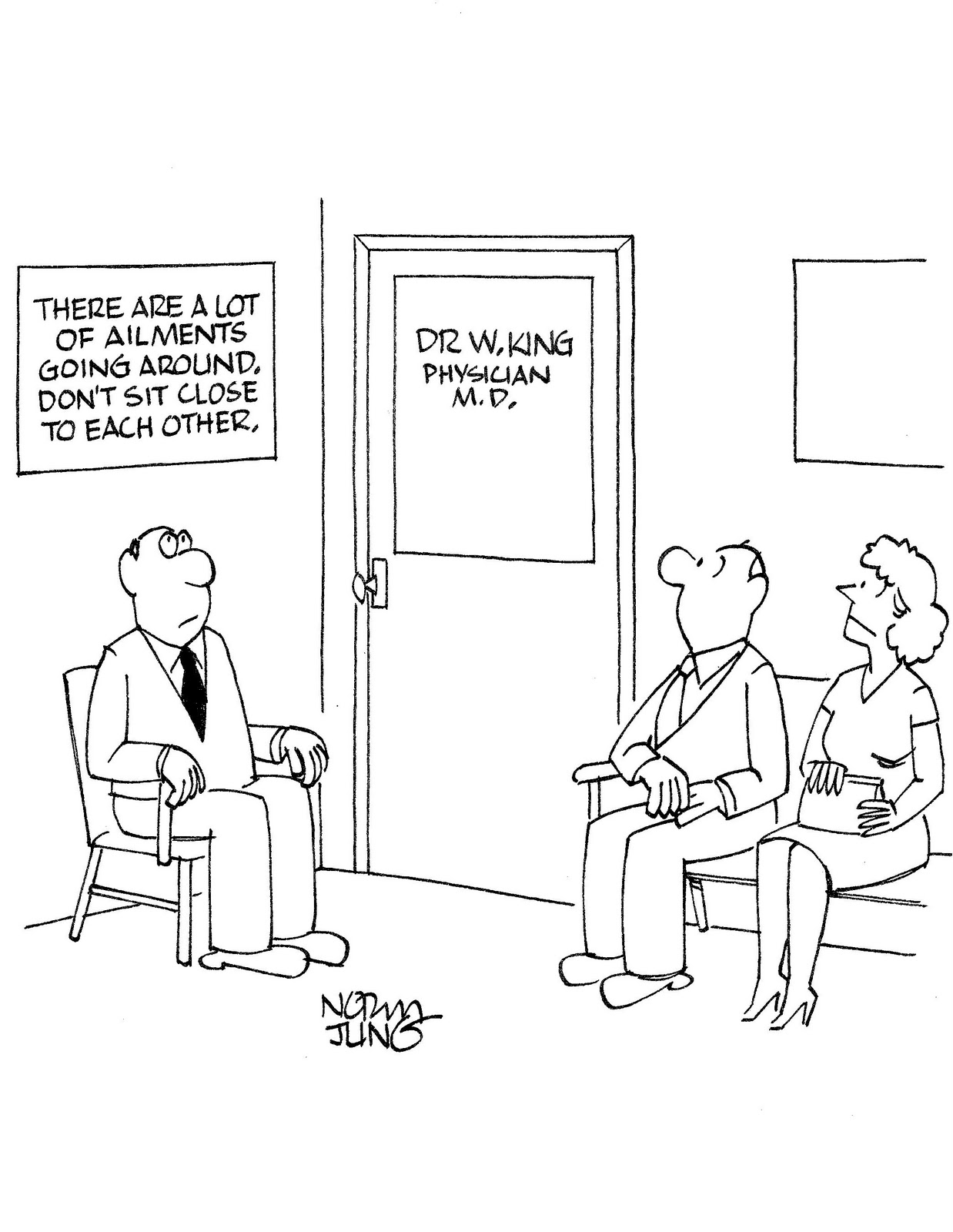 The Crimson Kayaker On waiting room etiquette....