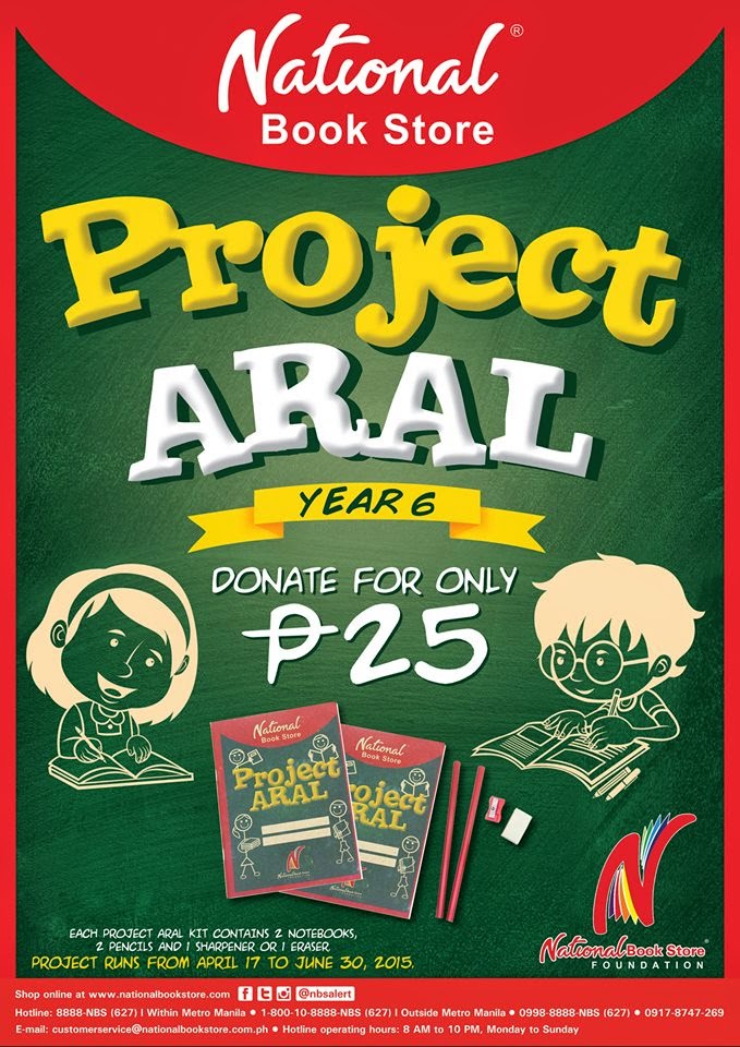 Manila Shopper National Book Store & Powerbooks Project Aral 2015