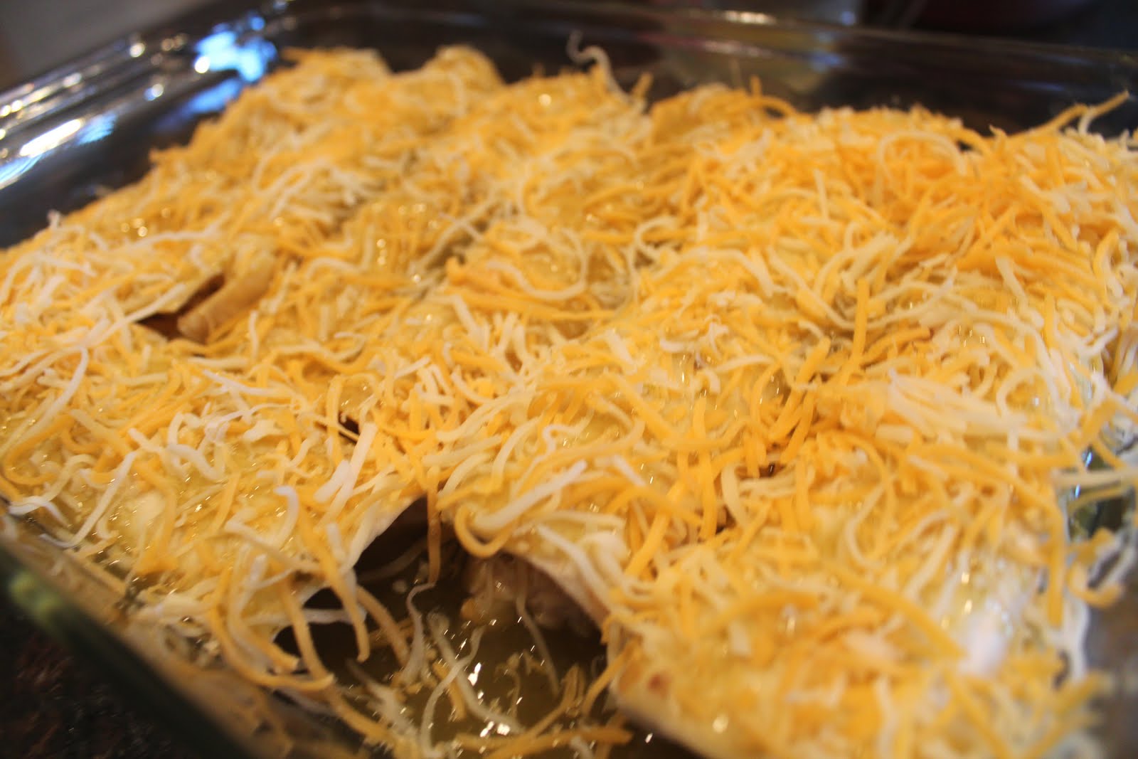 Journey to Fabulous Foods Hatch Green Chile Chicken Enchiladas