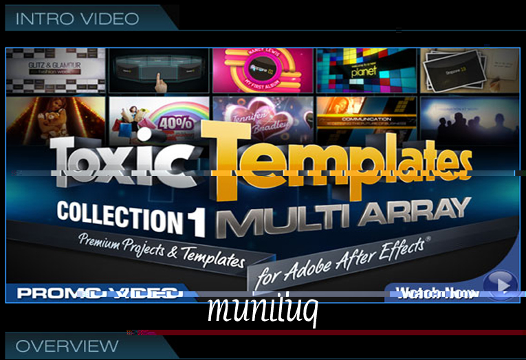 VIDEO PROFESIONAL Digital Juice Toxic Templates Collection 1