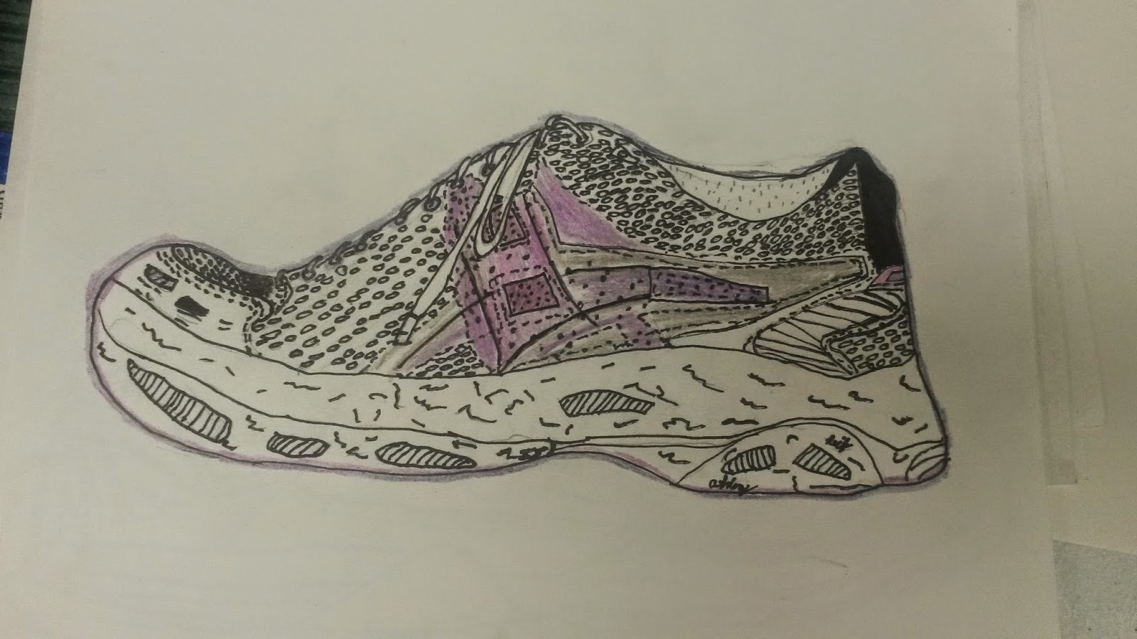 Artolazzi Observational Shoe Drawing