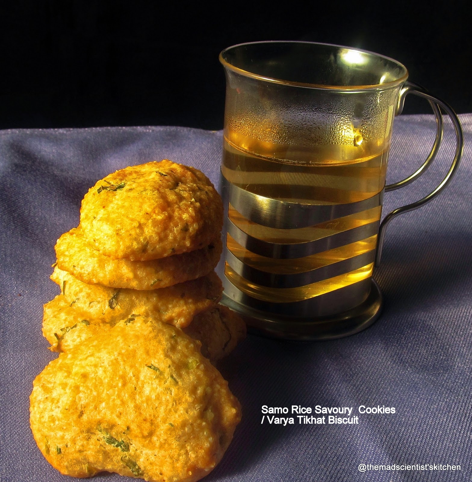 Samo Rice Savoury  Cookies/ Varya Tikhat Biscuit 