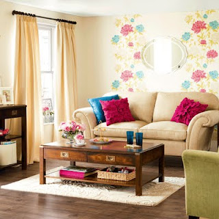 como decorar sala pequena Decoração Simples para Sala Pequena