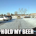 somedays... you just happen to get lucky and see a ramp truck with the ramp to the ground... and think:
