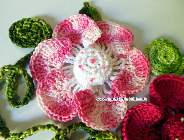 crochet flowers for musketeers aprender croche edinir-croche