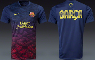 Nike FC Barcelona 13-14 Prematch + Training Shirts - Footy Headlines