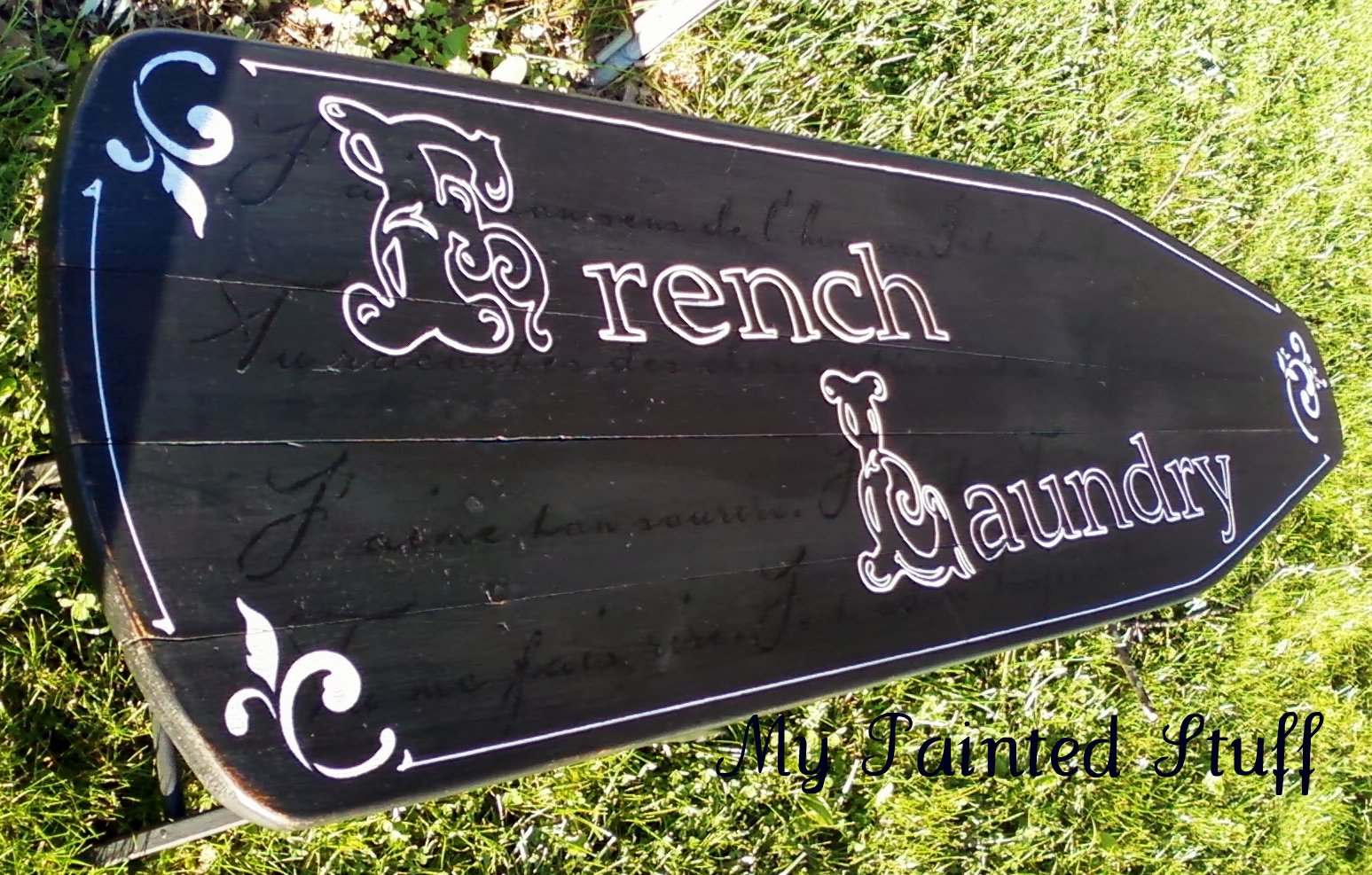 My Painted Stuff French Laundry Ironing Board