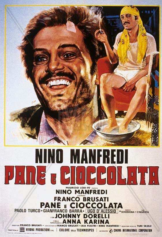 Chroniques Du Cinephile Stakhanoviste Pain Et Chocolat Pane E Cioccolata Franco Brusati 1972