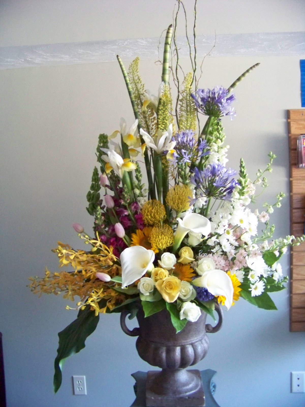 jeff french floral & event design: funeral flowers