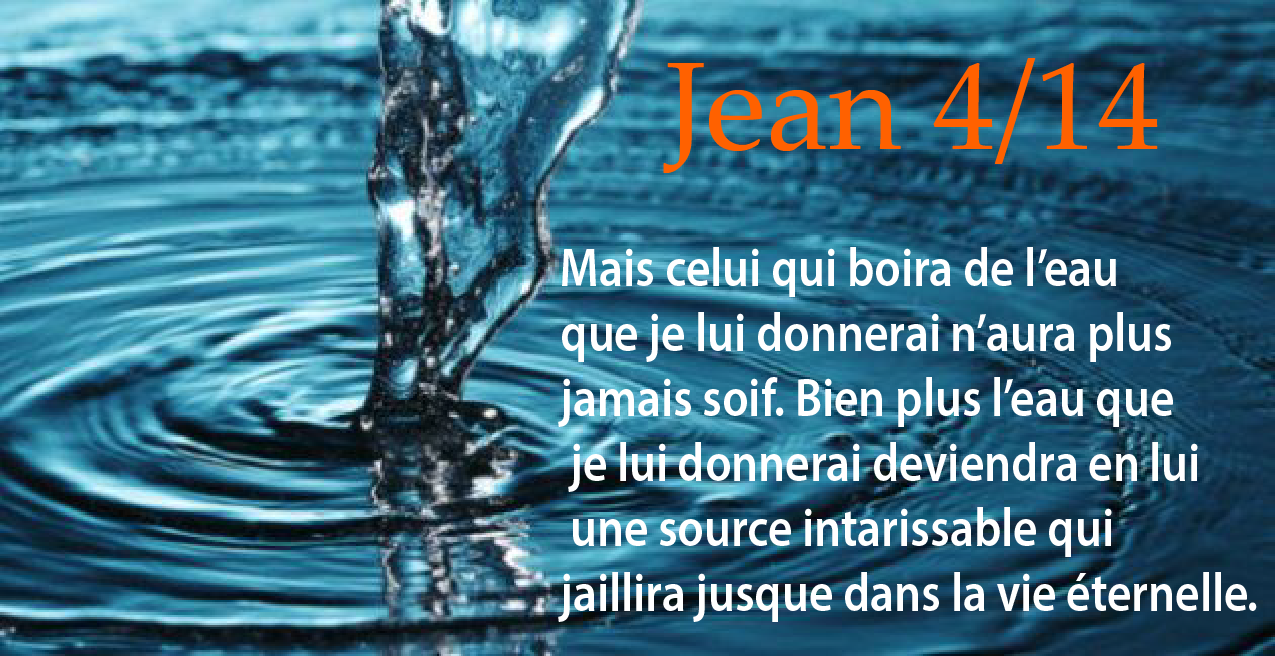 Evangile de Jean ch4 v14