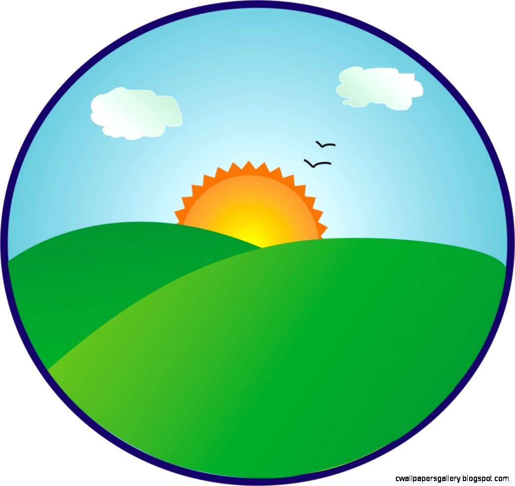 Morning Sunrise Clipart | Wallpapers Gallery