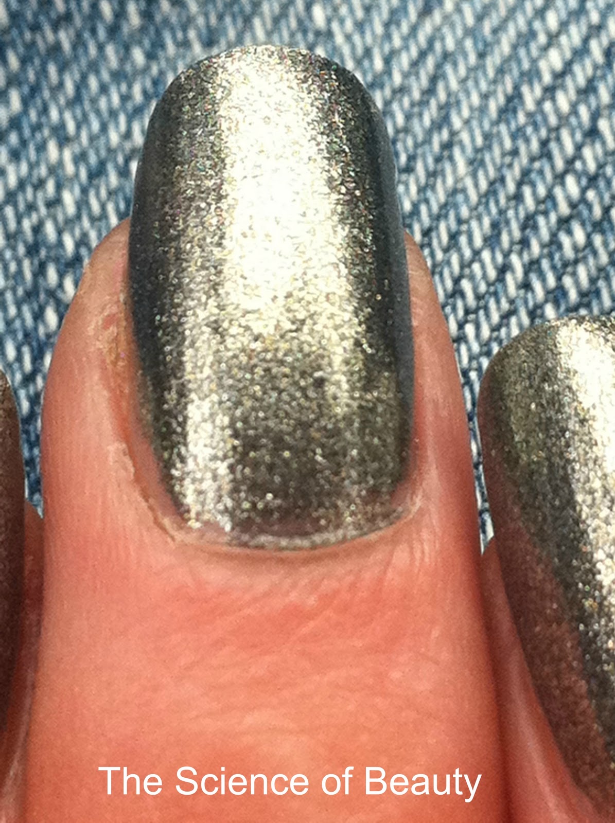 The Science of Beauty Perfection in a bottle Chanel Graphite Nail Polish