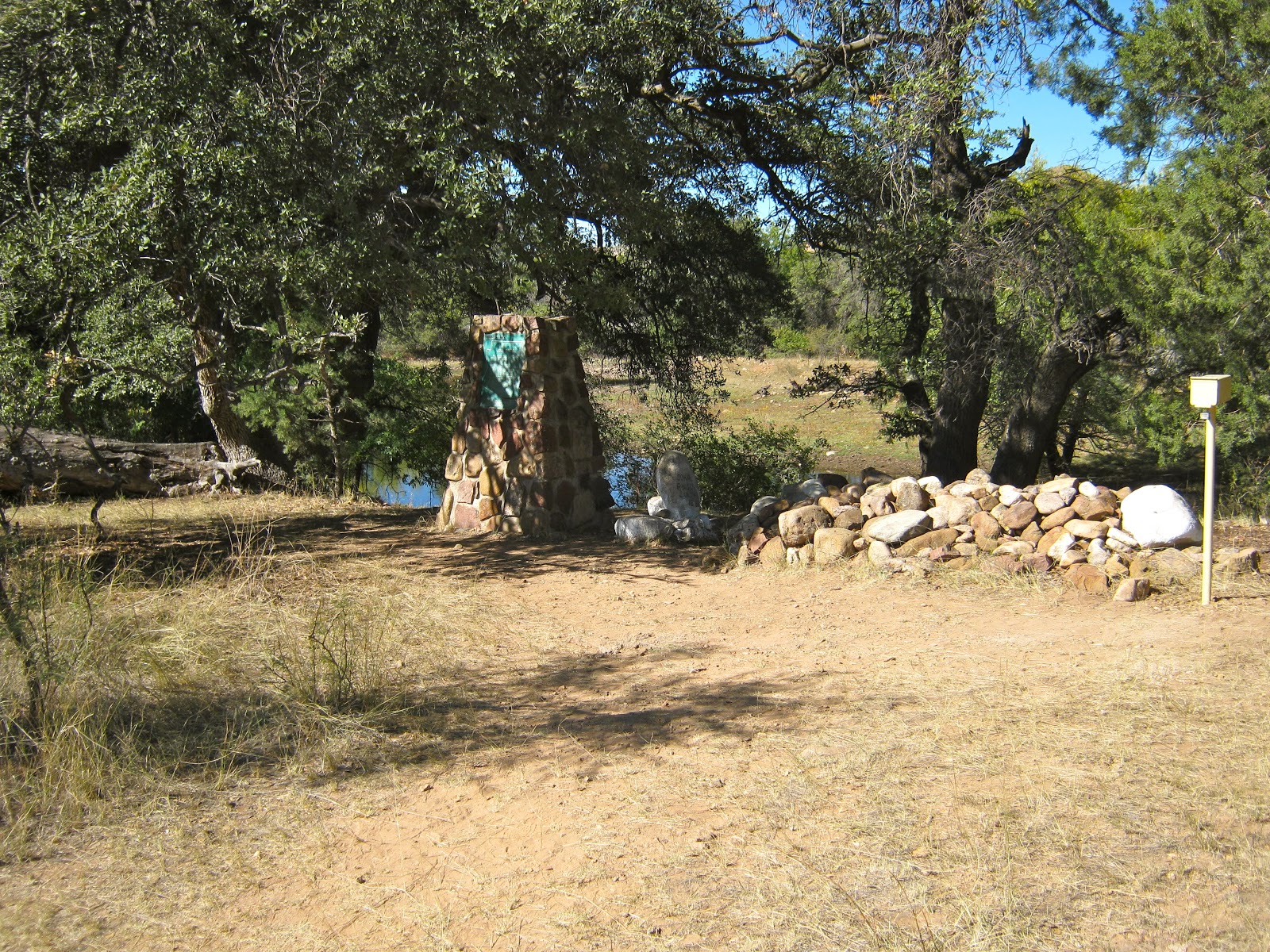 Just West of My Heart Afoot at Johnny Ringo's Death Site