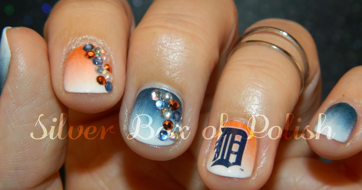 Silver Box of Polish Baseball Nails! (Again!)