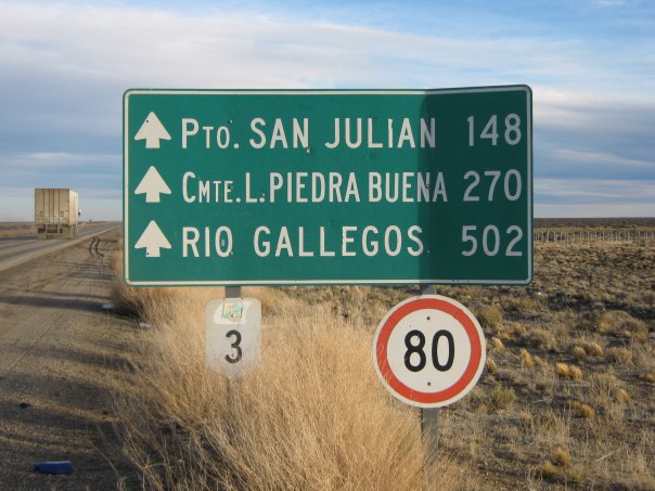 Resultado de imagen para cartel de ruta argentina