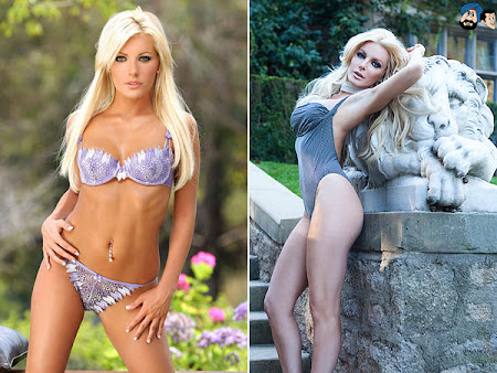 crystal harris playboy photos. Printed Designer Bikinis and