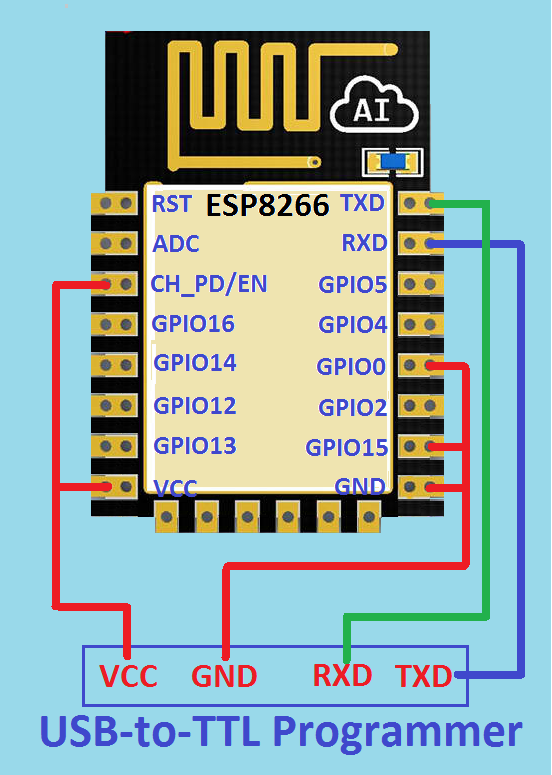 esp8266 firmware programming