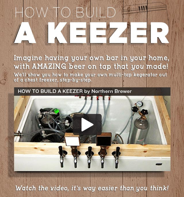 Northern Brewer How to Build a Keezer, Step by Step Homebrew Finds