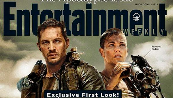 Tom Hardy y Charlize Theron en Mad Max: Fury Road