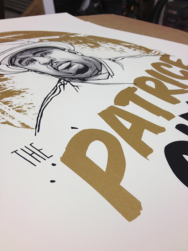 INSIDE THE ROCK POSTER FRAME BLOG Patrice O'Neal Benefit Poster by