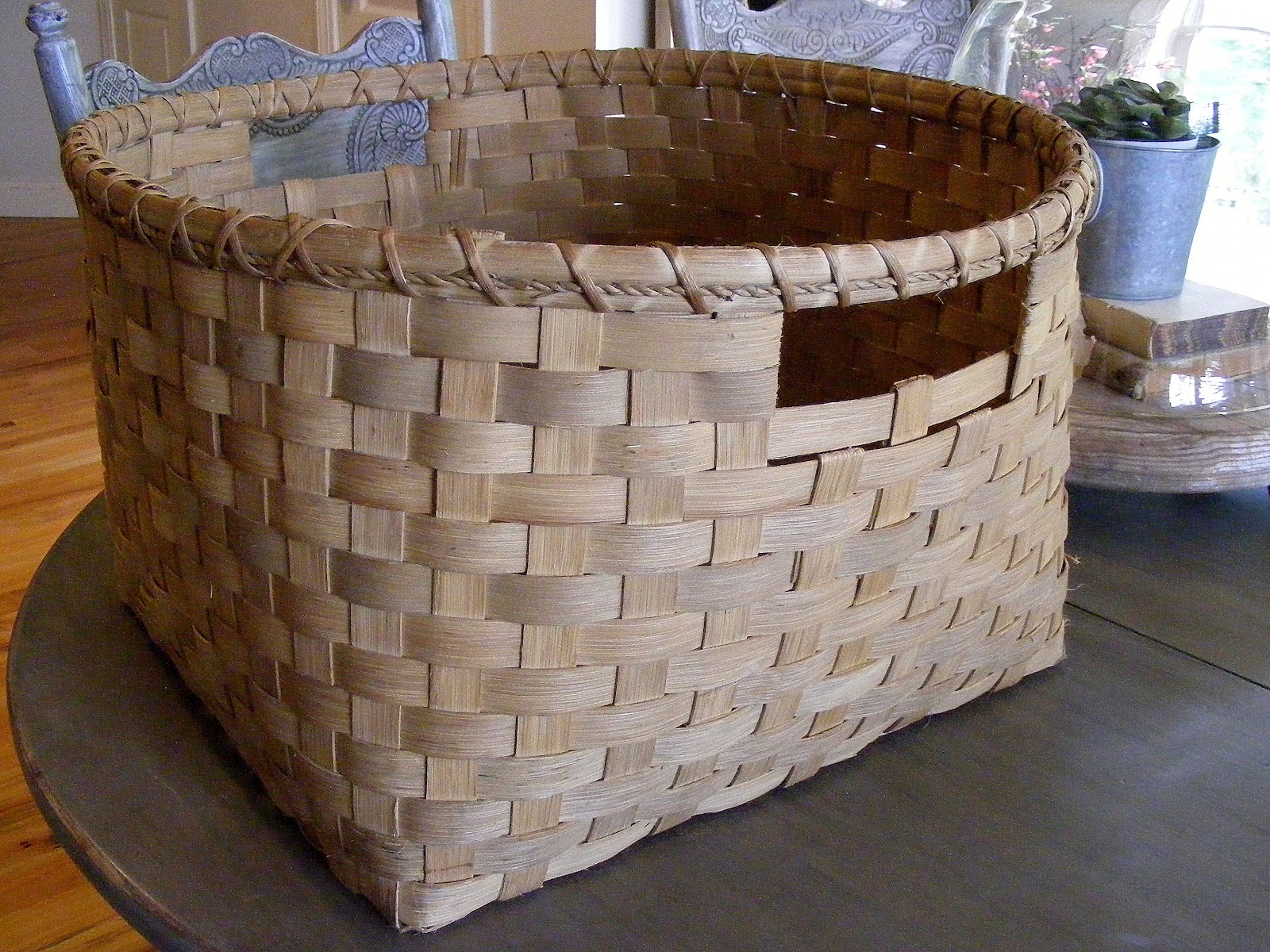 Cotton Pickin' Basket & Fall Blue Creek Home
