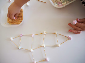 Learn with Play at Home: Mini-marshmallow and toothpick building