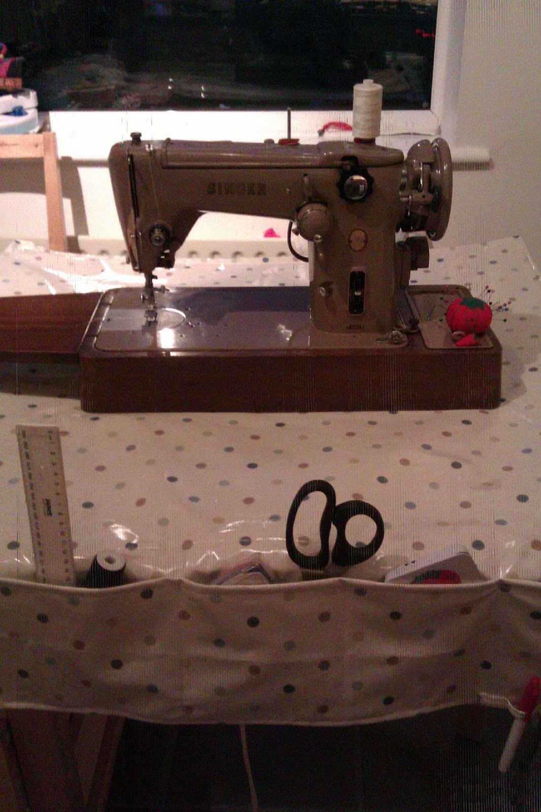 Crafty Knick Knacks First Singer 306k Project Sewing Machine Mat