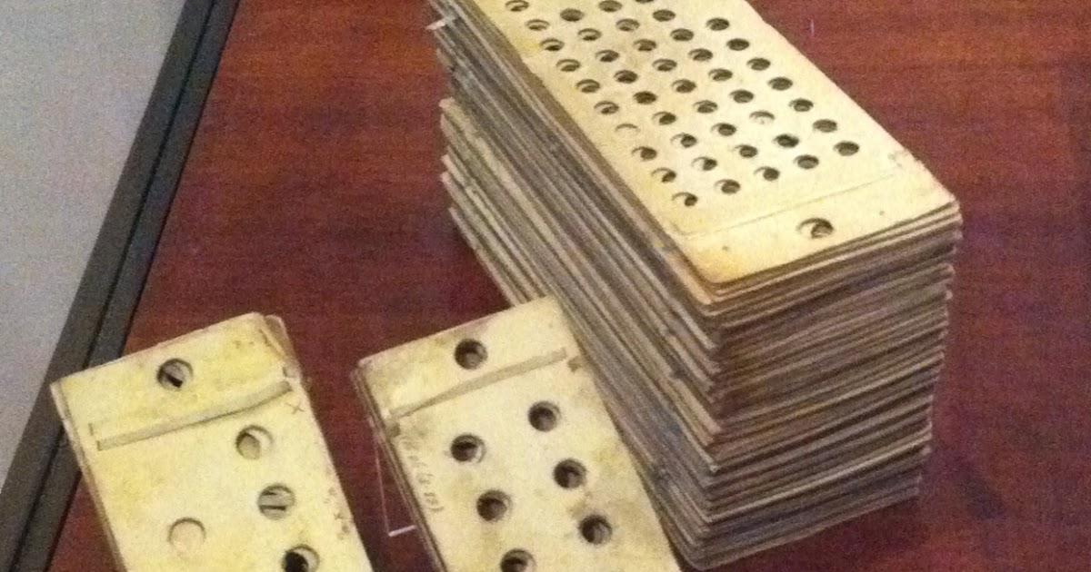 The Universal Machine Punch cards