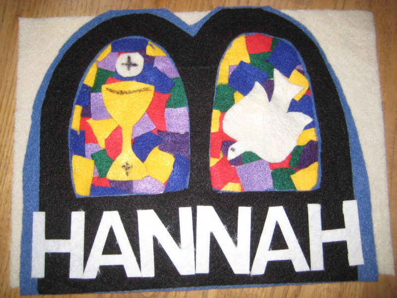A Pew All Our Own First Communion Banner