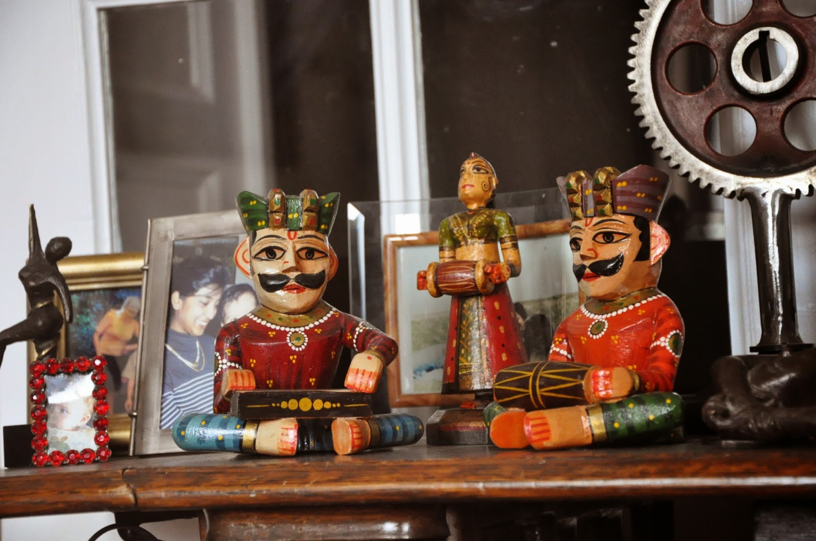 lime green walls An Indian Summer In France A Home Tour