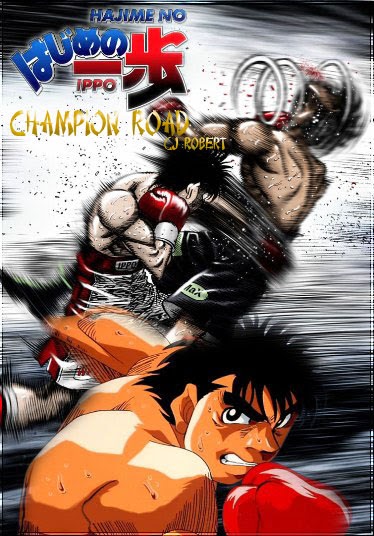 Hajime no ippo The Fighting Champion Road Promotional Poster B2 Japanese  J1273