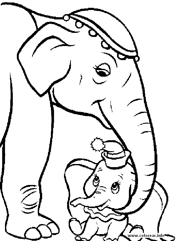 La Chachipedia: Dibujos de elefantes para colorear, para imprimir ... La Chachipedia: Dibujos de elefantes para colorear, para imprimir ...