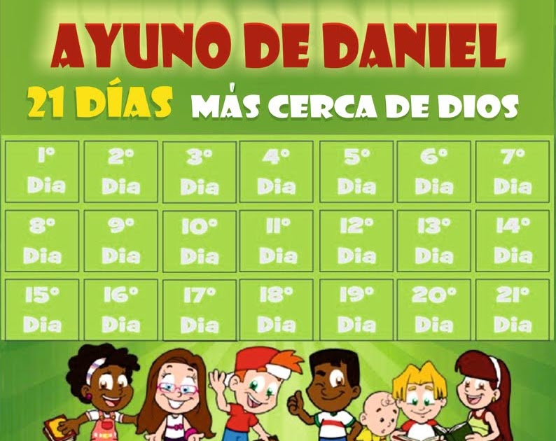 Cadena del Ayuno de Daniel Escuelita Biblica Infantil