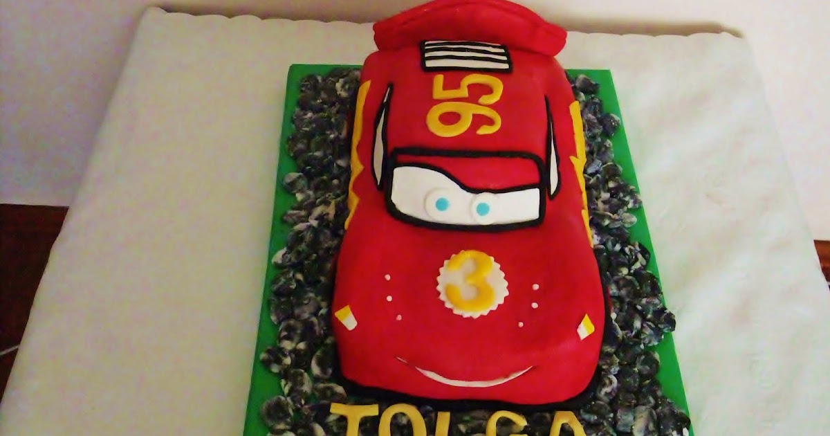 İpek Butik Pasta ,Çikolata ve Kurabiye şimşek mcqueen pastası