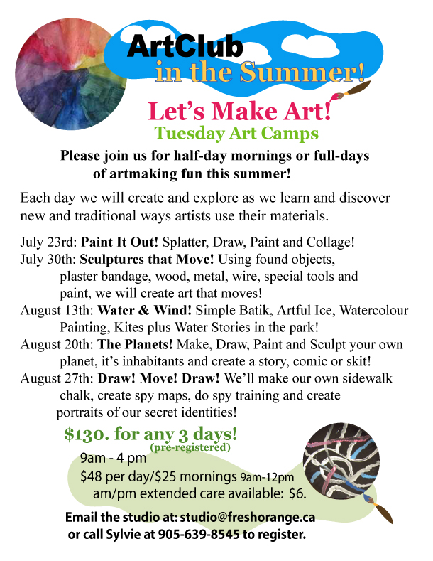 FreshOrange Studio Burlington, ON Summer