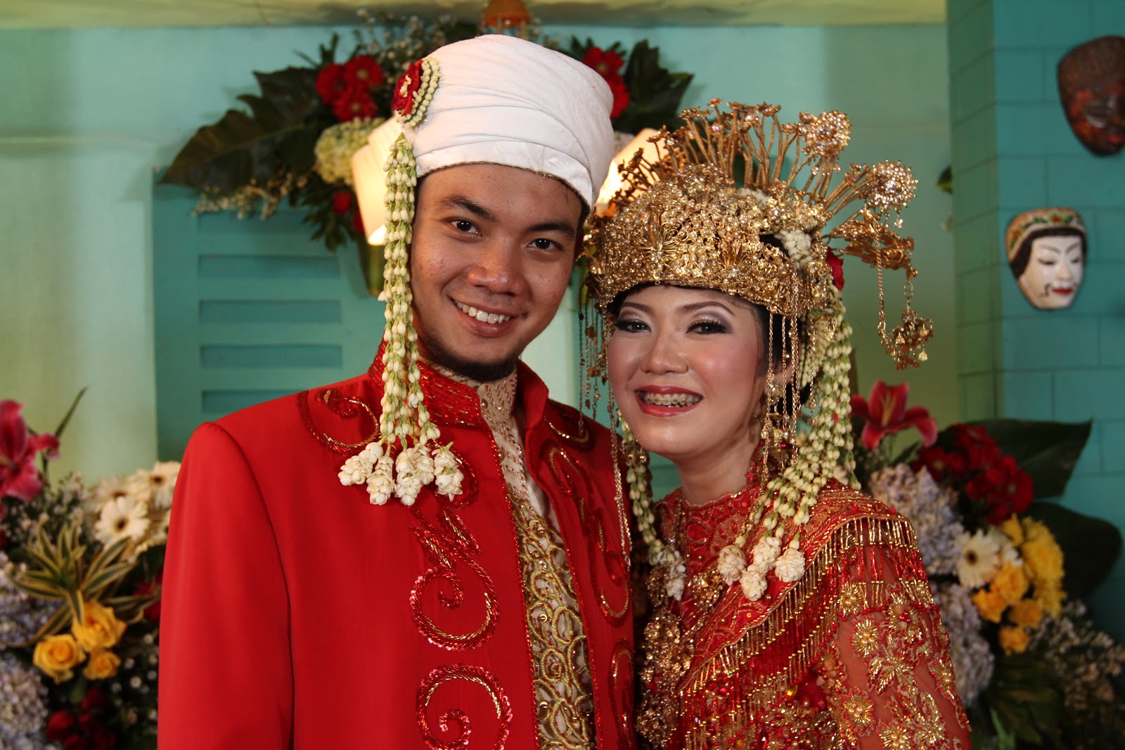baju pengantin adat betawi kebaya kutubaru dodot